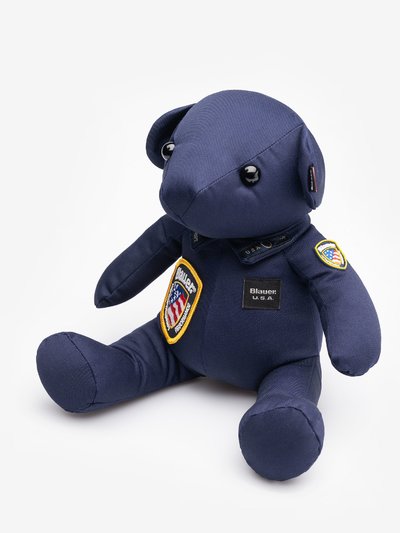 TEDDY BLAUER POLICE BEAR MASCOT_1