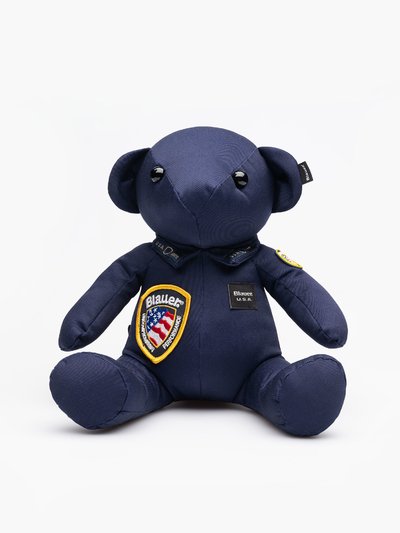 TEDDY BLAUER POLICE BEAR MASCOT
