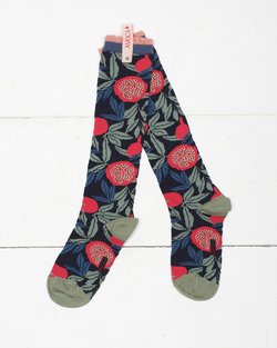 Pomegranate Knee Sock