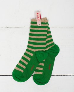 Sparkle Stripe Ankle Sock