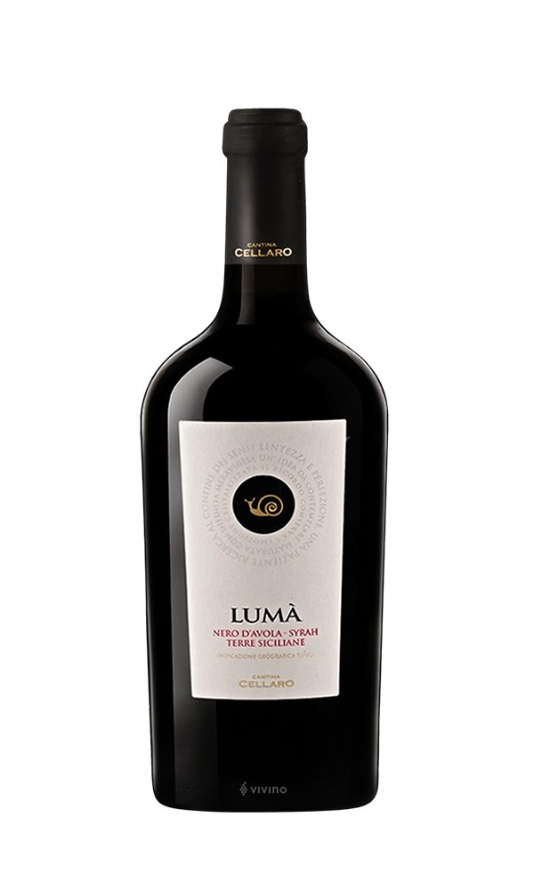 Syrah Lumà by Cantine Cellaro (Case of 6 - Italian Red Wine)